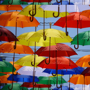 Creative umbrela Art