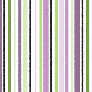Hope Stripe Green Purple