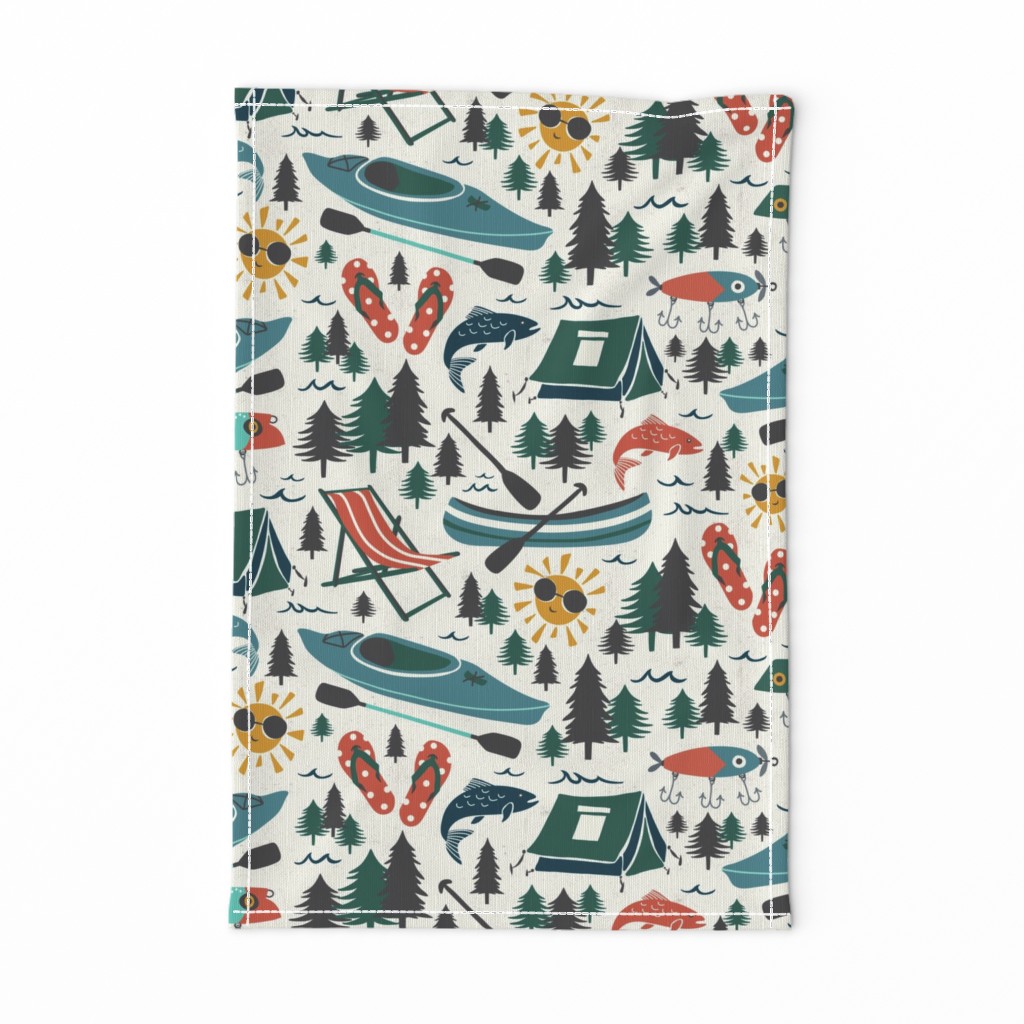 Lake Life - Summer Ivory Large Scale