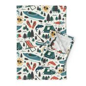 Lake Life - Summer Ivory Large Scale