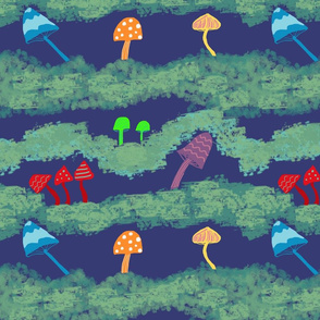 Fields of Mushrooms