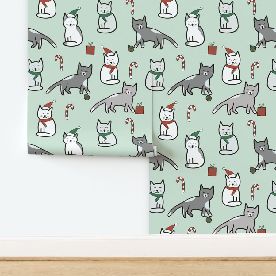 Cat Christmas, kids Christmas, holiday cats, Christmas cats