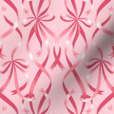 Entwined Ribbons - Blush Pink
