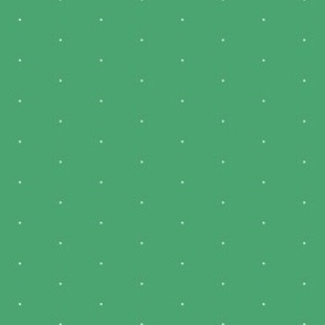Tiny Polka Dot Repeat Pattern | Christmas Jade Green Collection