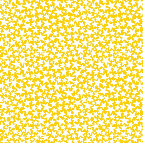 Spaceshuttle blastoff yellow stars