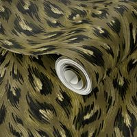 Leopard Print - Olive Green