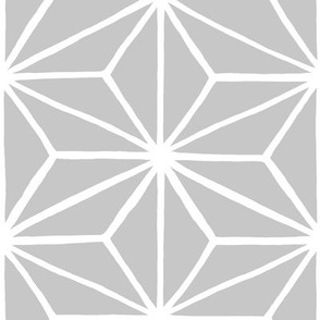 Star Tile Grey 1 // x-large