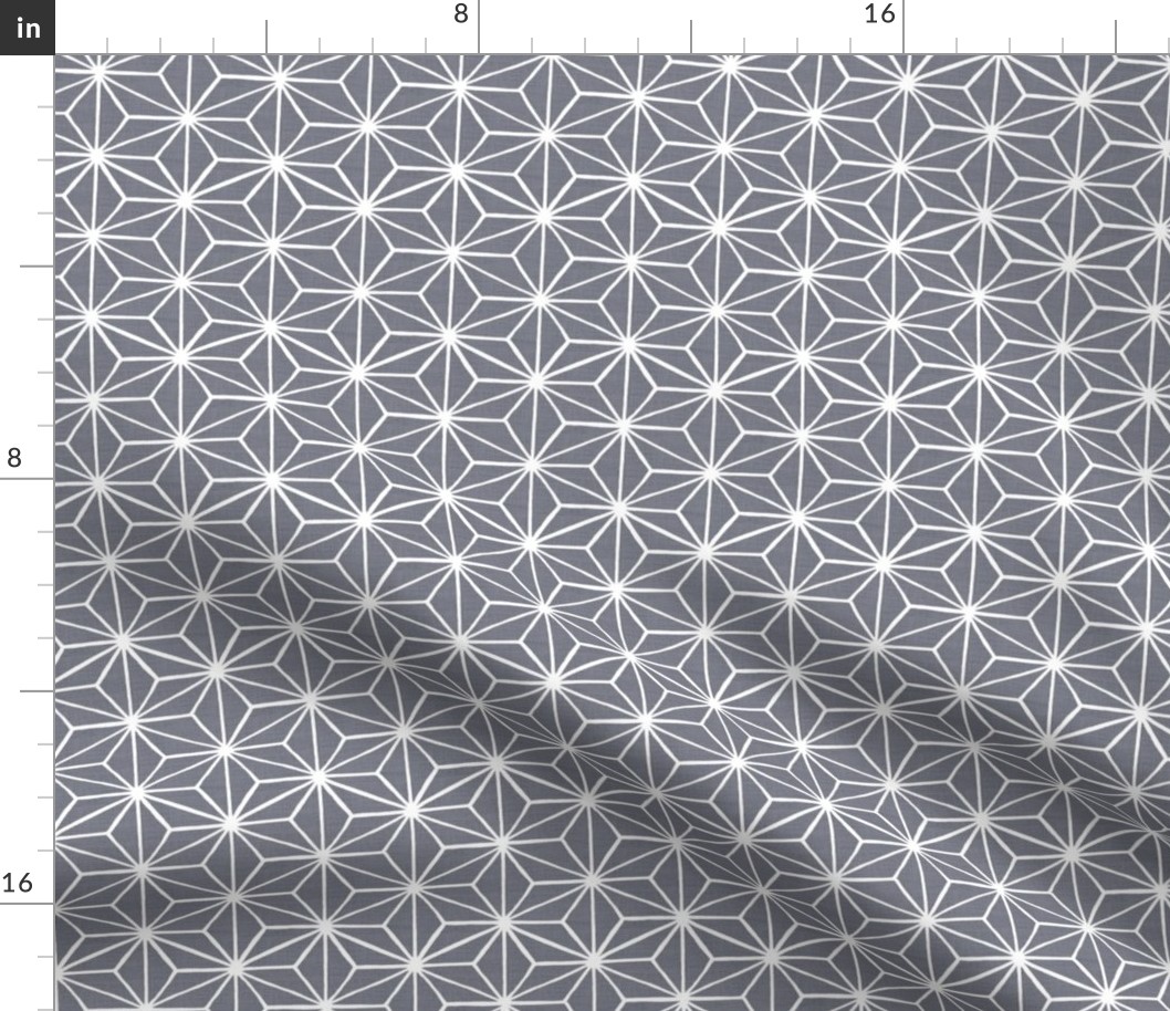 Star Tile Linen Mountain Grey // large