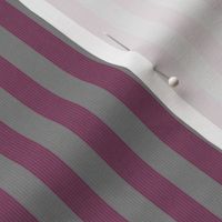 Retro Pink & Gray Stripes w/ Texture Effect (Mini Scale)