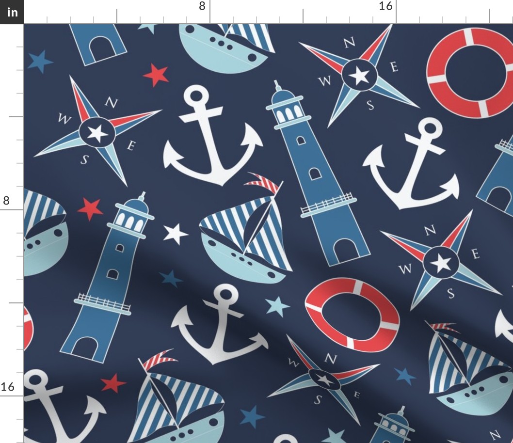 Sailor Boy Blue Navy