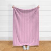 Pink & White Stripes w/ Linen Effect (Mini Scale)