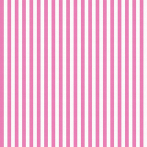 Pink & White Stripes w/ Linen Effect (Mini Scale)