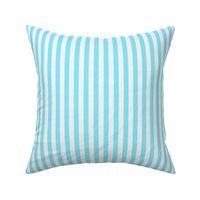 Baby Blue & White Stripes w/ Linen Effect (Mini Scale)