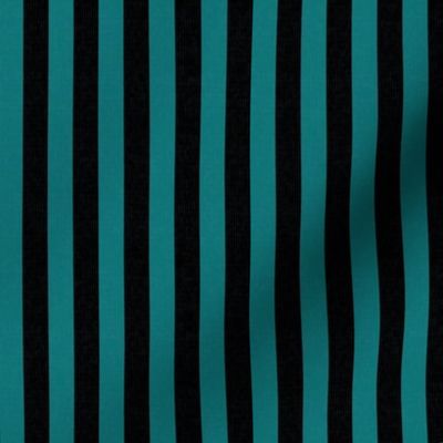 Teal & Black Stripes w/ Texture Effect (Mini Scale)