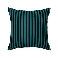 Teal & Black Stripes w/ Texture Effect (Mini Scale)