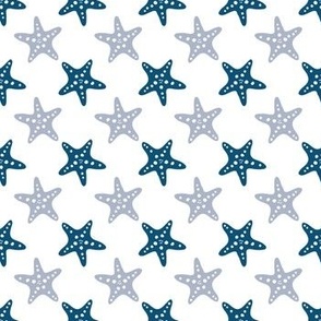 Starfish dark blue
