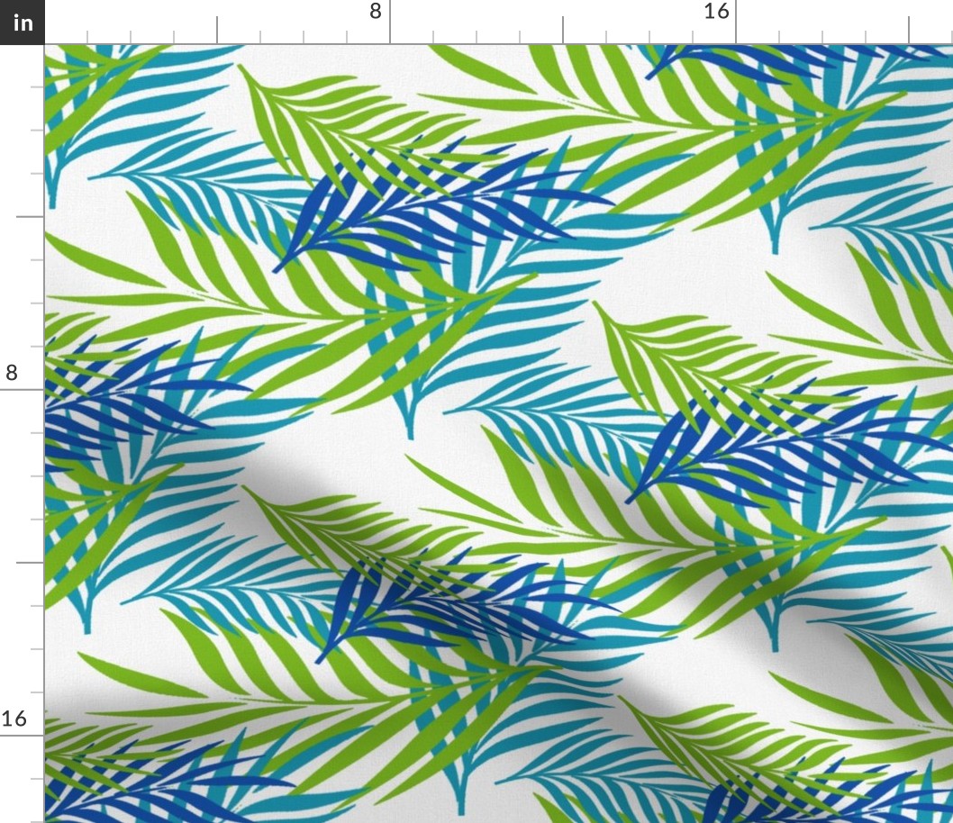 Tropical Palm Leaves