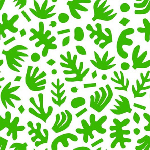 Matisse Paper Cuts // Leaf Green