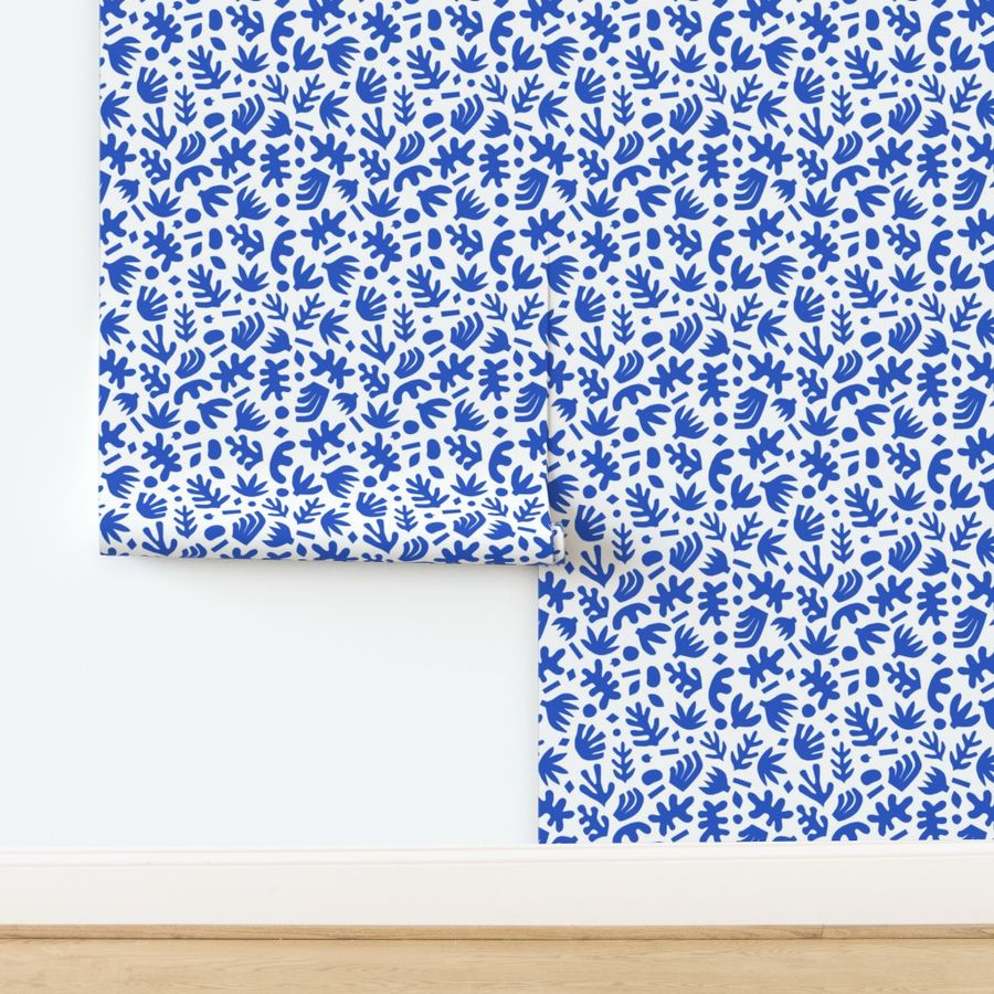 Matisse Paper Cuts // Royal Blue