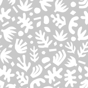 Matisse Paper Cuts // Neutral Gray