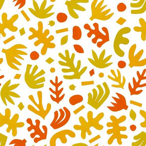 Matisse Paper Cuts // Autumn Leaves