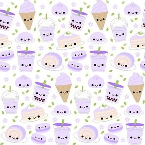 Happy Taro Desserts White