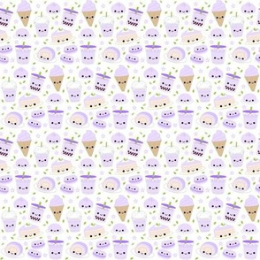 Happy Taro Desserts White - Small