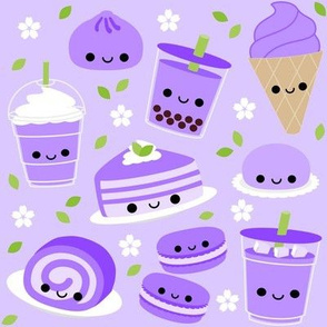 Happy Ube Purple Yam Desserts Lavender - Large