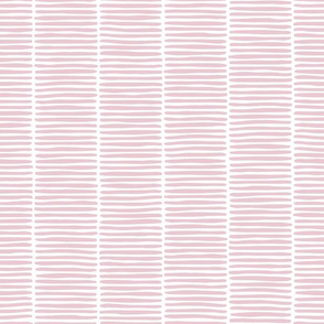 pink cut stripes on white | small scale