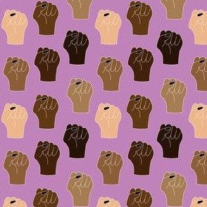 Black Lives Matter Small Scale-Purple