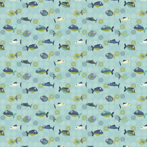 Fish - Green Fish Blue Fish