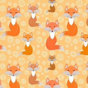 Waiting foxes