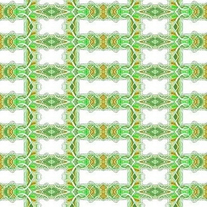 Nouveau Deco Lemon Lime Grid