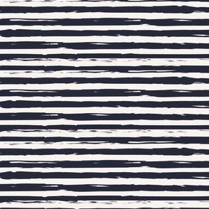 Raw stripes navy