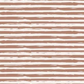 Raw stripes brown