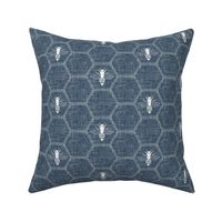 Boho beehive- navy