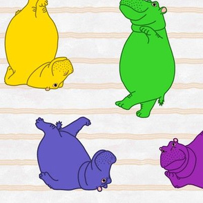 Hippo Workout 'bright rainbow'