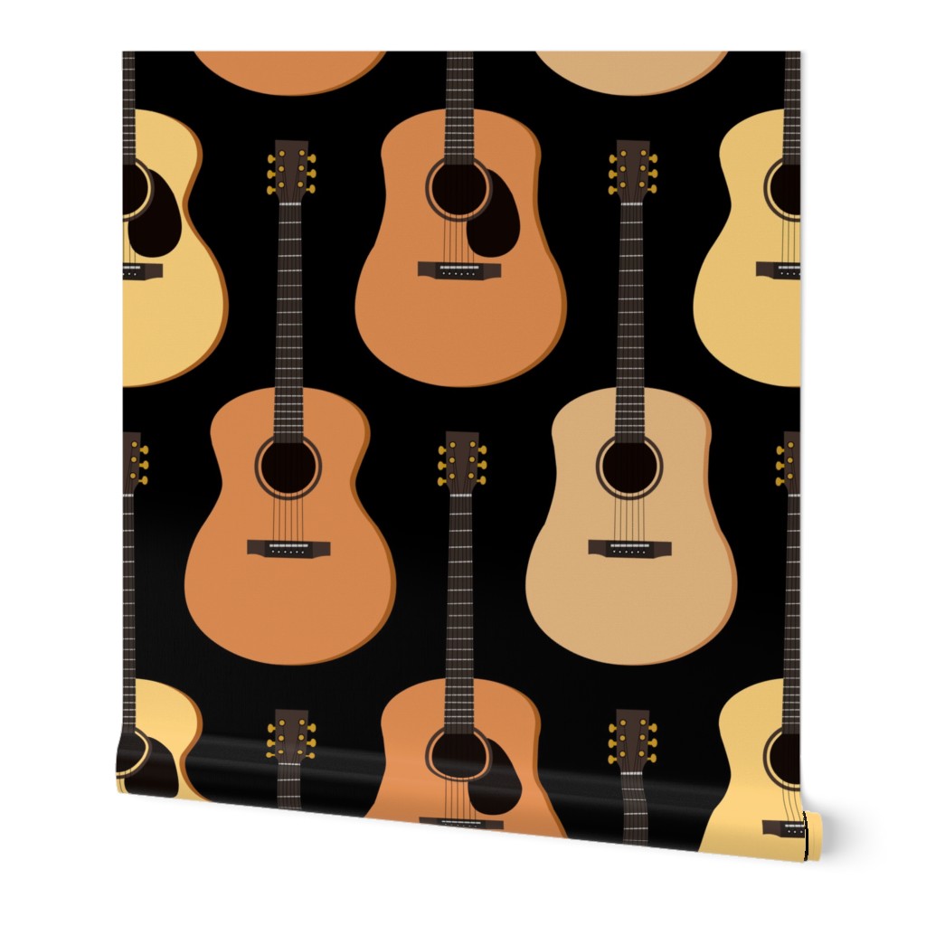 Acoustic Guitars Black