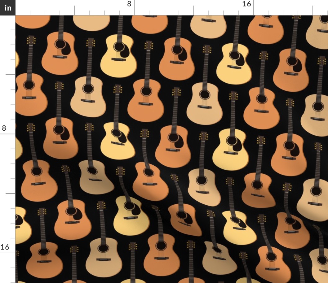 Acoustic Guitars Black