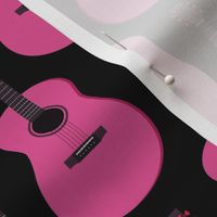 Pink Acoustic Guitars - Black