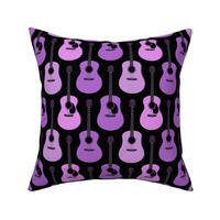 Purple Acoustic Guitars - Black