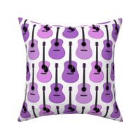 Purple Acoustic Guitars