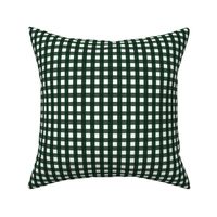 Evergreen Tree Gingham |Tri-Tone Green Check|Renee Davis