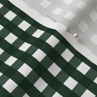 Evergreen Tree Gingham |Tri-Tone Green Check|Renee Davis