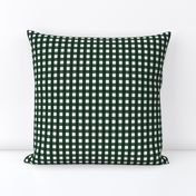 Evergreen Tree Gingham |Tri-Tone Green Check|Renee Davis