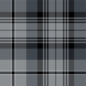 Hamilton Grey tartan #6, 12"  