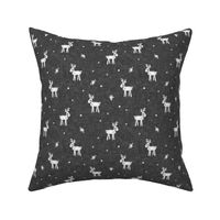 Reindeer - Winter - Christmas Holiday - grey - LAD20