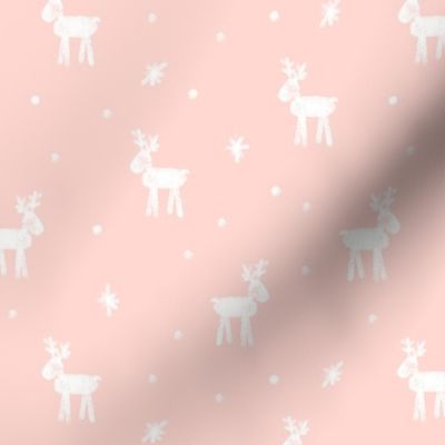 Reindeer - Winter - Christmas Holiday - pink - LAD20