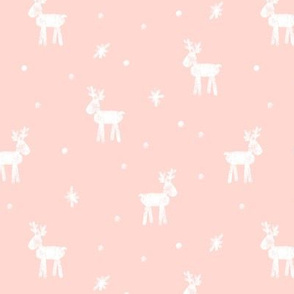 Reindeer - Winter - Christmas Holiday - pink - LAD20