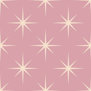 Starburst - Peach Puff Matte on Pink Matte